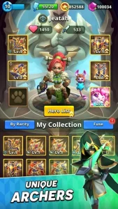 Archer Hunter MOD APK 0.9.226 (God mode, onehit, Shoot through wall) 2