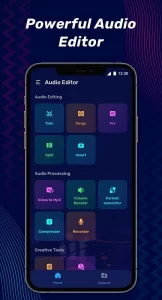 Audio Editor & Music Editor MOD APK 1.01.43.1109 (Unlocked Pro) 1