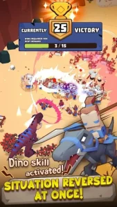 Dino Clash MOD APK 1.9.2 (Menu, Attack Defense Multiplier) 2