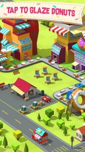 Donut Factory Tycoon Games MOD APK 1.1.7 (Free upgrade) 1