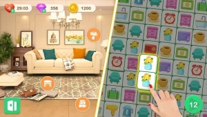 Dream House Design Tile Match MOD APK 2.3.1 (Unlimited money, unlocked) 1