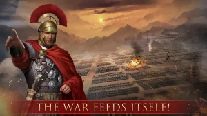 Grand War Rome Strategy Games MOD APK 386 (Unlimited money, medals) 2
