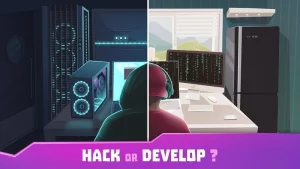 Hacker or Dev Tycoon Tap Sim MOD APK 2.4.8 (Unlimited money, unlocked) 1