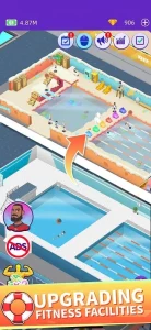 Idle GYM Sports MOD APK 1.85 (Unlimited money) 2