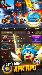 Idle Guardians Never Die MOD APK 2.3.22 (Menu, God mode High damage) 2