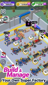 Idle Super Factory MOD APK 1.1.1 (Unlimited money) 2