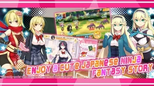 Moe! Ninja Girls RPG MOD APK 1.5.1 (Onehit, God mode)