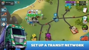 Transit King Tycoon MOD APK 5.28 (Free shopping) 1