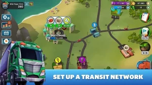 Transit King Tycoon MOD APK 5.28 (Free shopping) 1