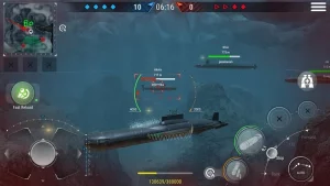 WORLD of SUBMARINES Navy PvP MOD APK 2.1 (Menu, Dumb enemy No reload) 2
