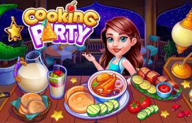 Cooking Party Cooking Games MOD APK 3.4.9 (Unlimited money, energy)