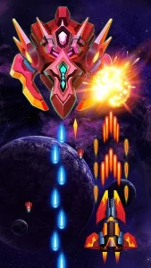 Galaxy Invaders Alien Shooter MOD APK 2.9.27 (Unlimited money, cards) 2