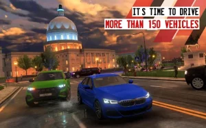Driving School Sim MOD + APK 9.0.5 (Unlimited Money) on android 1