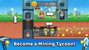 Idle Miner Tycoon MOD + APK 4.15.1 (Unlimited Coins) on android 1