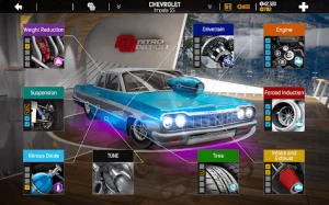 Nitro Nation MOD + APK 7.6.0 Drag & Drift on android 2