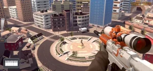 Sniper 3D Fun Free Online FPS MOD + APK 4.10.4 (Unlimited Coins) on android 1