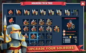 Game of Warriors MOD + APK 1.5.11 (Unlimited Coins) on android 2