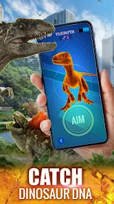 Jurassic World Alive MOD + APK 2.22.35 (Unlimited Battery) on android 1