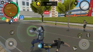 Rope Hero Mafia City Wars MOD + APK 1.3.4 (Unlimited Money) on android 1