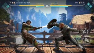 Shadow Fight 4 Arena MOD + APK 1.7.0 on android 1