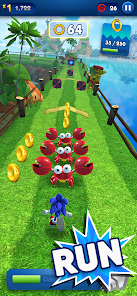 Sonic Dash MOD + APK 6.5.0 (Unlimited Money) on android 1