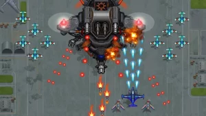 1945 Air Force MOD + APK 11.61 (Immortality) on android 1