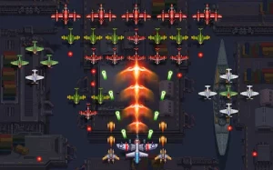 1945 Air Force MOD + APK 11.61 (Immortality) on android 2