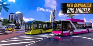 Bus Simulator 2023 MOD + APK 1.3.4 (Unlimited Money) on android 1