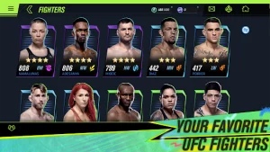 EA SPORTS UFC Mobile 2 MOD + APK 1.11.04 on android 2
