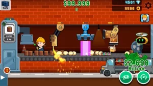 Factory Inc. MOD + APK 2.3.46 (Unlimited Money) on android 2