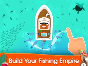 Hooked Inc Fisher Tycoon MOD + APK 2.28.1 (Unlimited Money) on android 1