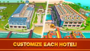Hotel Empire Tycoon - Idle Game MOD + APK 3.1 (Unlimited Money) free on android 2