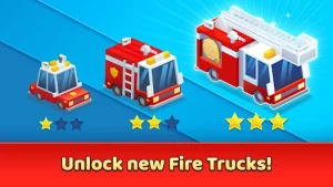 Idle FireFighter Tycoon MOD + APK 1.32 (Unlimited Money) on android 2