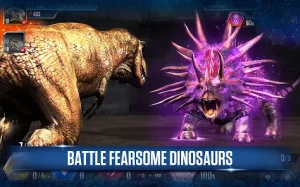 Jurassic World The Game MOD + APK 1.64.6 on android 1