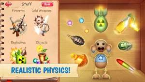 Kick the Buddy MOD + APK 1.7.1 (Unlimited Money Gold) free on android 2