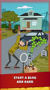 Lamar - Idle Vlogger MOD + APK 151_03-08_ab14 (Unlimited Money) on android 2