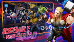 MARVEL Strike Force MOD + APK 7.0.2 on android 2