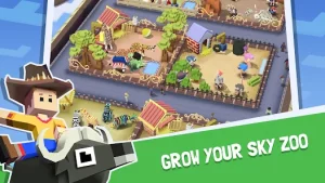 Rodeo Stampede Sky Zoo Safari MOD + APK 2.18.0 (Unlimited Money) free on android 2