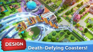 RollerCoaster Tycoon Touch MOD + APK 3.30.10 (Unlimited Money on android 2