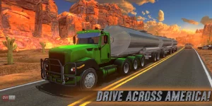 Truck Simulator USA MOD + APK 5.7.0 (Money Gold) on android 2