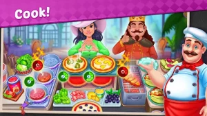 My Cafe Shop Cooking Game for Android MOD + APK 3.3.8 free on freebrowsingcheat 2