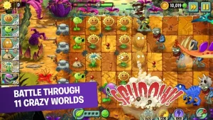 Plants vs Zombies 2 for Android MOD APK 10.6.2 (Money) free on freebrowsingcheat 1