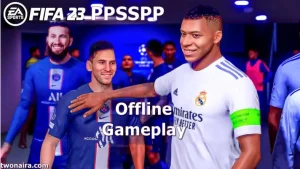 FIFA 23 PPSSPP Download Mediafire for Android free on freebroswingcheat 4