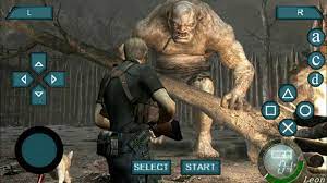 Resident Evil 4 PPSSPP Zip File Download For Android free on freebrowsingcheat 4