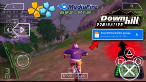 Downhill Domination PPSSPP Download 200 MB For Android free on freebrowsingcheat 1